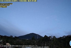 Aktivitas Dempo Masih Terasa Meski Jauh dari Potensi Erupsi Besar, Pendaki Diminta Tetap Patuh