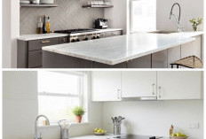 Inspirasi Dapur Minimalis Rumah Tipe 36: Minim Perabot, Tetap Lega, Rapi, dan Nyaman