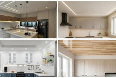 Bukan Sekadar Atap! Berikut 10 Ide Model Plafon Dapur Terbaru yang Bikin Dapur Tampil Mewah dan Bebas Noda