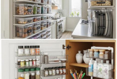 Dapur Sempit Bukan Masalah! 7 Ide Penyimpanan Wadah Makanan Ini Bikin Kabinet Rapi Seketika