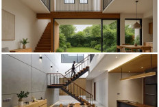 Desain Rumah Kecil dengan Void Modern: Menghadirkan Cahaya dan Keterbukaan dalam Setiap Ruangan