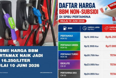 Harga BBM Pertamina Seluruh Indonesia per 10 Juni 2026 Pertamax Resmi Mengalami Kenaikan Yang Segnifikan!