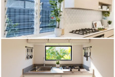Dapur Sempit Tetap Nyaman! Ini Inspirasi Jendela Kecil yang Bikin Ruang Terasa Lega