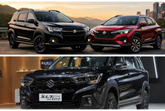 Lebih Macho dan Canggih! Bandingkan Suzuki XL7 Hybrid Alpha Kuro dengan Fronx