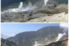 Sejarah Gunung Papandayan, Gunung Api Legendaris dengan Kawah Eksotis dan Kisah Letusan Besar