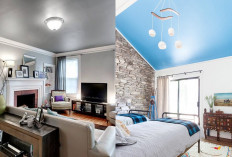 Trik Memilih Warna Cat Plafon untuk Rumah Kecil agar Terlihat Lebih Luas dan Modern!