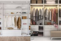 Inspirasi Desain Lemari Pakaian Minimalis Modern untuk Kamar Lebih Estetik!