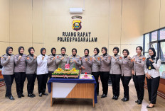 Srikandi Polres Pagar Alam Rayakan Hari Jadi Polwan Ke-78, Menjadi Pelopor Keselamatan dan Kebanggaan Polri