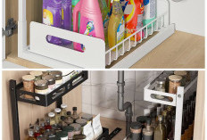 Inspirasi 8 Rak Bawah Sink Dapur Minimalis 2026, Praktis untuk Alat Kebersihan Rumah
