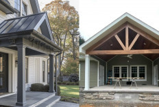 Atap Teras Segitiga 2026: Desain Sederhana yang Bikin Fasad Lebih Menarik!