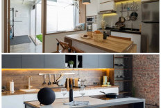 7 Desain Dapur Terintegrasi Ruang Makan yang Praktis dengan Furnitur Serbaguna untuk Hunian Modern