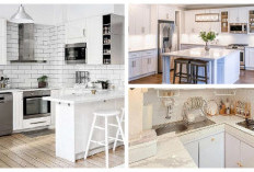 Dapur Impian! 5 Inspirasi Kitchen Set Modern Warna Putih Wajib Ditiru