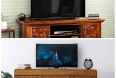 Meja TV Tak Lagi Membosankan! 5 Ide Dekor Cerdas Bikin Ruang Tamu Makin Elegan!