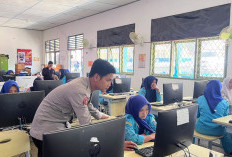 Siswa SMAN 2 Pagar Alam Diedukasi Paham AI, Iptu Riyanto : Sebagai Alat Bantu Pembelajaran di Sekolah