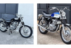 ​Yamaha Scorpio British Racikan Minority Customs untuk Motor Touring Pasutri!