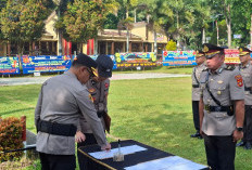 Kapolres Pagar Alam Pimpin Apel Sertijab PJU, Berikut Nama Pejabat Barunya