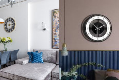 Jam Dinding Aesthetic Modern, untuk Mempercantik Interior Rumah!