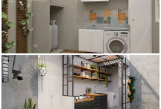 Jemuran Unik dan Hemat Tempat dari Bahan Sekitar, Bikin Area Laundry Makin Rapi dan Menarik