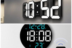 Rumah Terasa Lebih Canggih! 5 Rekomendasi Jam Dinding Digital Modern + Cara Memilihnya
