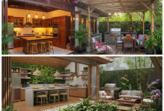 5 Model Rumah Mini Modern dengan Dapur Terbuka dan Teras Belakang yang Cocok untuk BBQ
