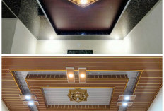 Rumah Auto Naik Kelas! 7 Motif Plafon PVC Serat Kayu Paling Elegan