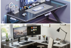 Inspirasi Meja Komputer Kamar Modern, Kerja Lebih Produktif dan Gaming Lebih Maksimal!