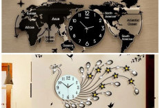 Jam Dinding Bergaya Modern untuk Sentuhan Estetik di Setiap Ruangan