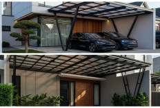 10 Desain Carport Tanpa Tiang yang Bikin Tampilan Depan Rumah Auto Mewah!