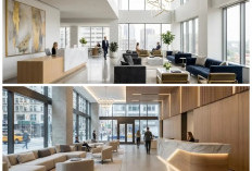 Tampilan Lobby Kantor Lebih Segar, Ini Inspirasi Interior Minimalis Modern yang Kekinian