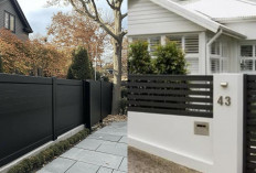 Desain Pagar Rumah Rendah dengan Efek Visual Tinggi untuk Tampilan Minimalis!
