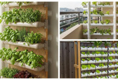 Kebun Mini Vertikal: 7 Ide Rak PVC Estetik untuk Sayur Segar di Rumah Sempit