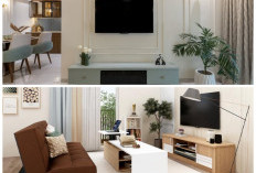 Tampil Lebih Menawan! 5 Ide Dekor Meja TV agar Ruang Tamu Terlihat Elegan dan Berkelas