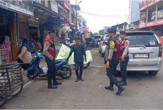 Polres Pagar Alam Cegah Aksi Premanisme di Kawasan Pasar