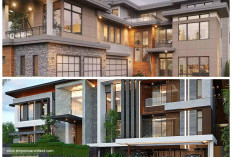 9 Desain Rumah Mewah 3 Lantai Bergaya Modern dengan Tampilan Elegan