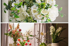 Percantik Ruang Tamu Tanpa Ribet: 5 Kreasi DIY Meja dengan Bunga Kering yang Simpel dan Instagramable