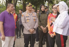 Wako – Kapolres Hadiri Senam Sehat Bersama Warga