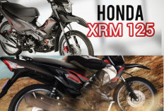 Honda XRM 125 Resmi Meluncur: Desain Gahar ala CRF, Konsumsi BBM Tembus 65,4 Km/Liter