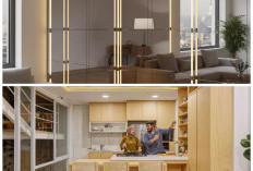 Ruangan Terasa Lebih Lega! 8 Inspirasi Perpaduan Cermin dan Lampu Ambient yang Estetik