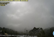 Aktivitas Terbaru Gunung Dempo Masih Dalam Pemantauan, PVMBG Imbau Warga Tetap Waspada