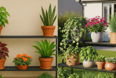 Susun Bertingkat! 10 Tanaman Hias Depan Rumah yang Membuat Halaman Lebih Cantik