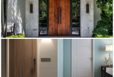 Tren Pintu Kayu Minimalis 2026: 7 Desain Panel Tegas yang Siap Percantik Tampilan Rumah