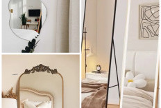 10 Inspirasi Kaca Kamar Aesthetic yang Bikin Sudut Ruangan Auto Instagramable!