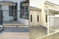Desain Pagar Baja Ringan Terbaru untuk Rumah Tipe 36 dan 45, Praktis dan Estetik!