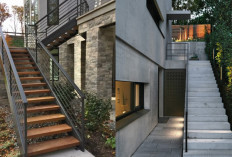 Inspirasi Tangga di Luar Rumah Tingkat yang Bikin Tampilan Hunian Makin Keren! 