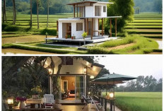 Tinggal di Pinggir Sawah? Intip 5 Inspirasi Rumah yang Bikin Serasa Staycation Sepanjang Waktu