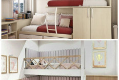 7 Model Tempat Tidur Tingkat Minimalis Modern 2026, Solusi Cerdas Bikin Kamar Sempit Terasa Super Luas!