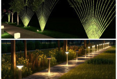 Lampu Taman Smart Sensor, Solusi Pencahayaan Estetik yang Hemat Energi dan Otomatis Menyala