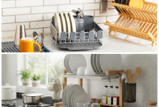 Solusi Dapur Tertata! Ide Rak Piring Minimalis yang Praktis dan Sedap Dipandang