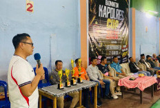 Buka Turnamen Badminton Kapolres Cup 2026, AKBP Januar KS Persada : Ajang Silaturahmi dan Junjung Sportivitas