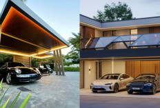 Carport Mewah Dua Mobil dengan Atap Kaca Tempered, Solusi Parkir Stylish dan Aman!